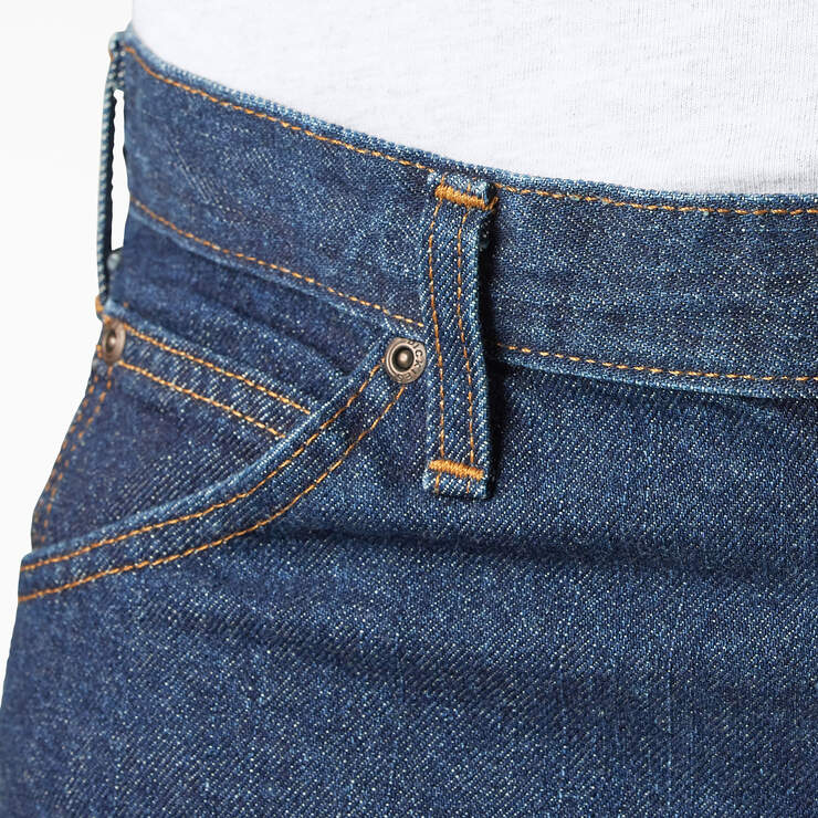 Regular Fit Jeans - Rinsed Indigo Blue (RNB) image number 13