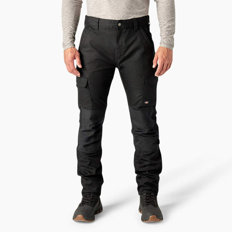 Pantalon en coutil fuselé à genou renforcé Temp-iQ® 365 - Rinsed Black (RBKX) numéro de l’image 1