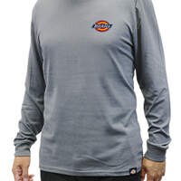 Men's Graphic Long Sleeve Dickies Shirt - Charcoal Gray (CH)