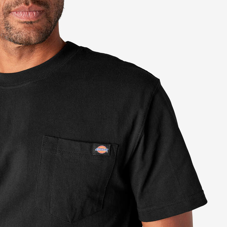 T-shirt épais à manches courtes - Black (BK) numéro de l’image 14