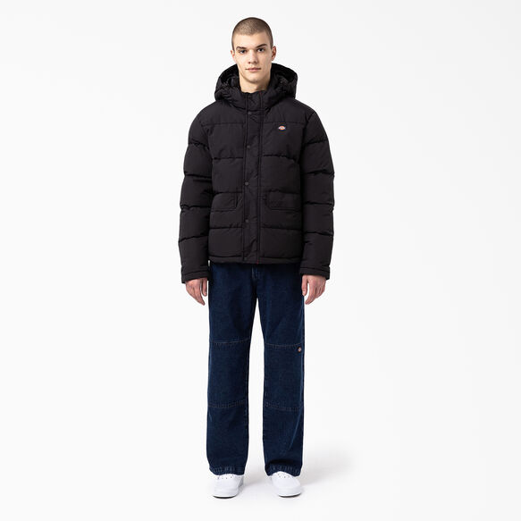 Glacier View Anorak Puffer Jacket - Charcoal Gray &#40;CH&#41;
