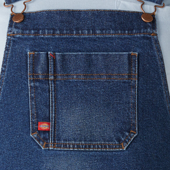 Salopette gar&ccedil;onne en jeans pour femmes - Retro Stonewashed &#40;RSW&#41;