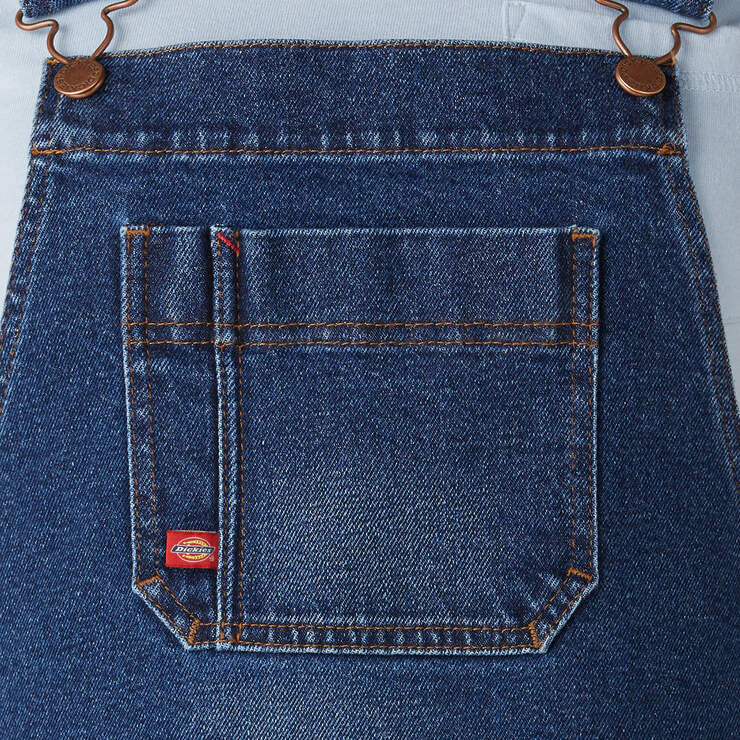 Salopette garçonne en jeans pour femmes - Retro Stonewashed (RSW) numéro de l’image 7