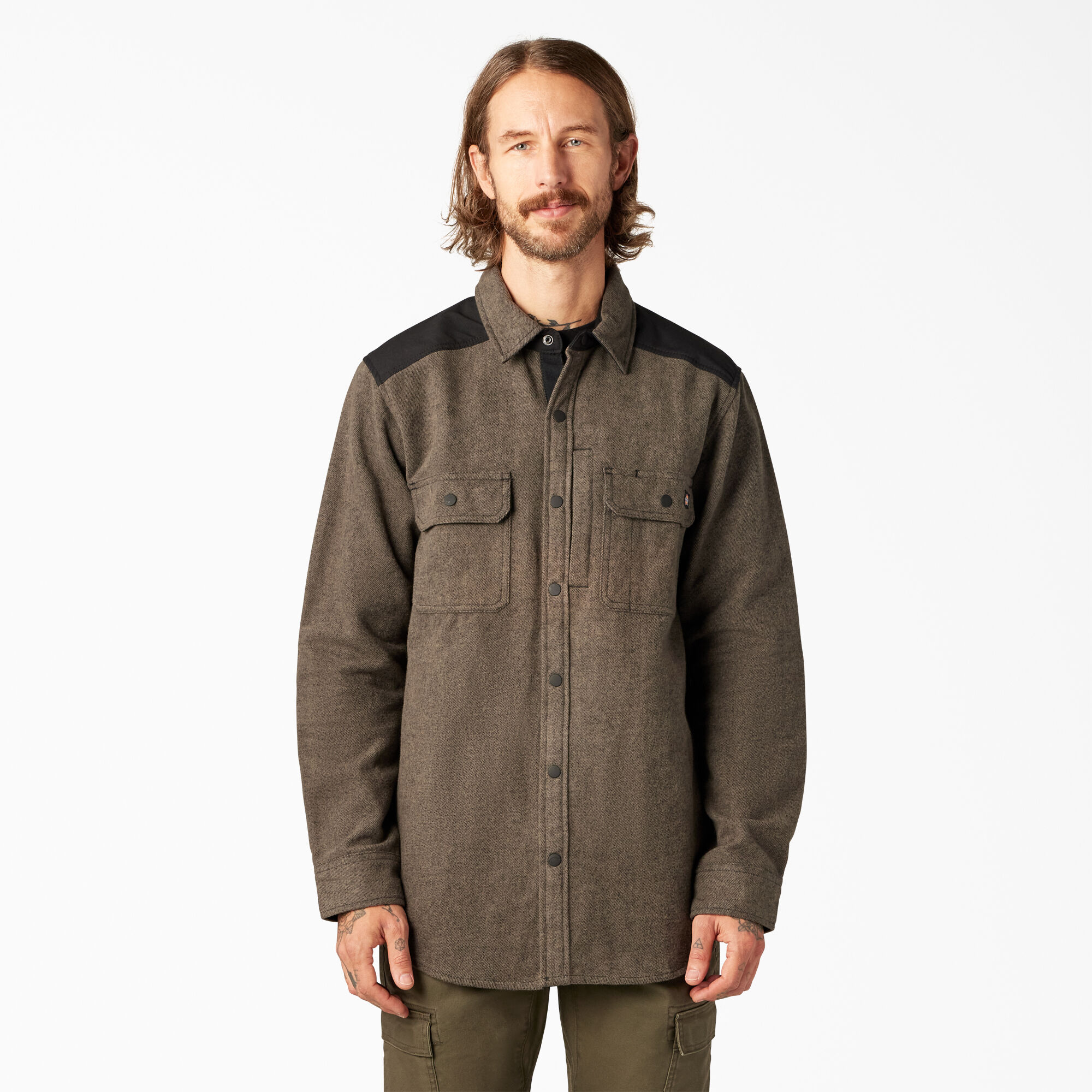 Heavyweight flannel shirts with snaps discount