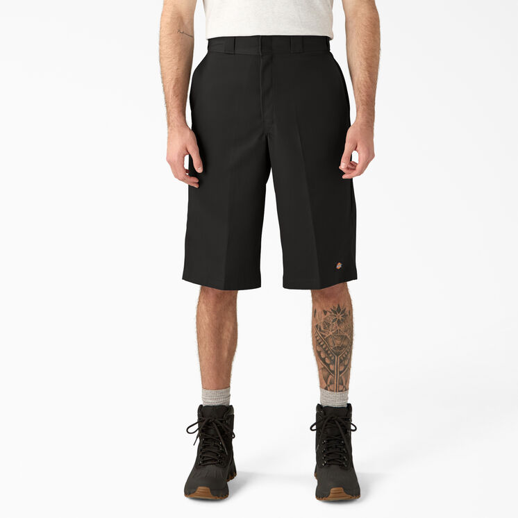 Short de travail ample &agrave; poche multi-usage, 15&nbsp;po - Black &#40;BK&#41;
