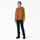 Veste-chemise &agrave; capuchon en coutil pour femmes - Brown Duck &#40;BD&#41;