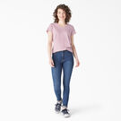 Women&#39;s Short Sleeve V-Neck T-Shirt - Mauve Shadows &#40;VS&#41;