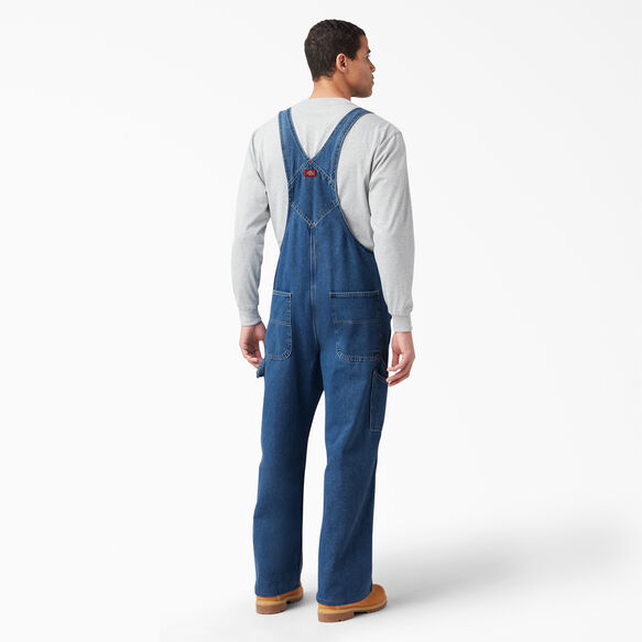 Stonewashed Indigo Bib Overalls - Stonewashed Indigo Blue &#40;SNB&#41;