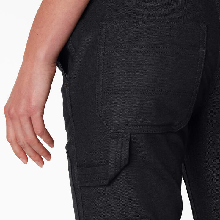 Women's FLEX DuraTech Straight Fit Pants - Black (BKX) image number 6