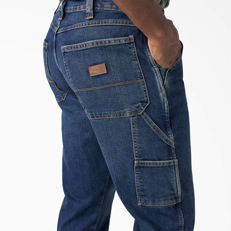Jeans menuisier de coupe décontractée FLEX - Medium Denim Wash (MWI) numéro de l’image 7