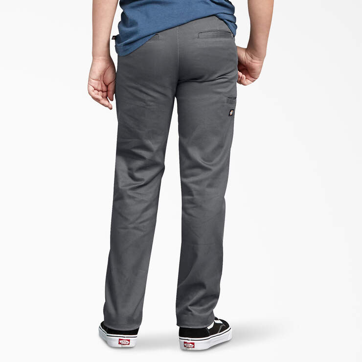 Boys' FLEX Skinny Fit Pants, 4-20 - Charcoal Gray (CH) numéro de l’image 2