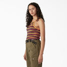 D&eacute;bardeur court en tricot c&ocirc;tel&eacute; pour femmes - Nugget Summer Fair Stripe &#40;NGS&#41;