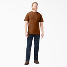 T-shirt en tissu chin&eacute; &eacute;pais &agrave; manches courtes - Copper Heather &#40;EH2&#41;