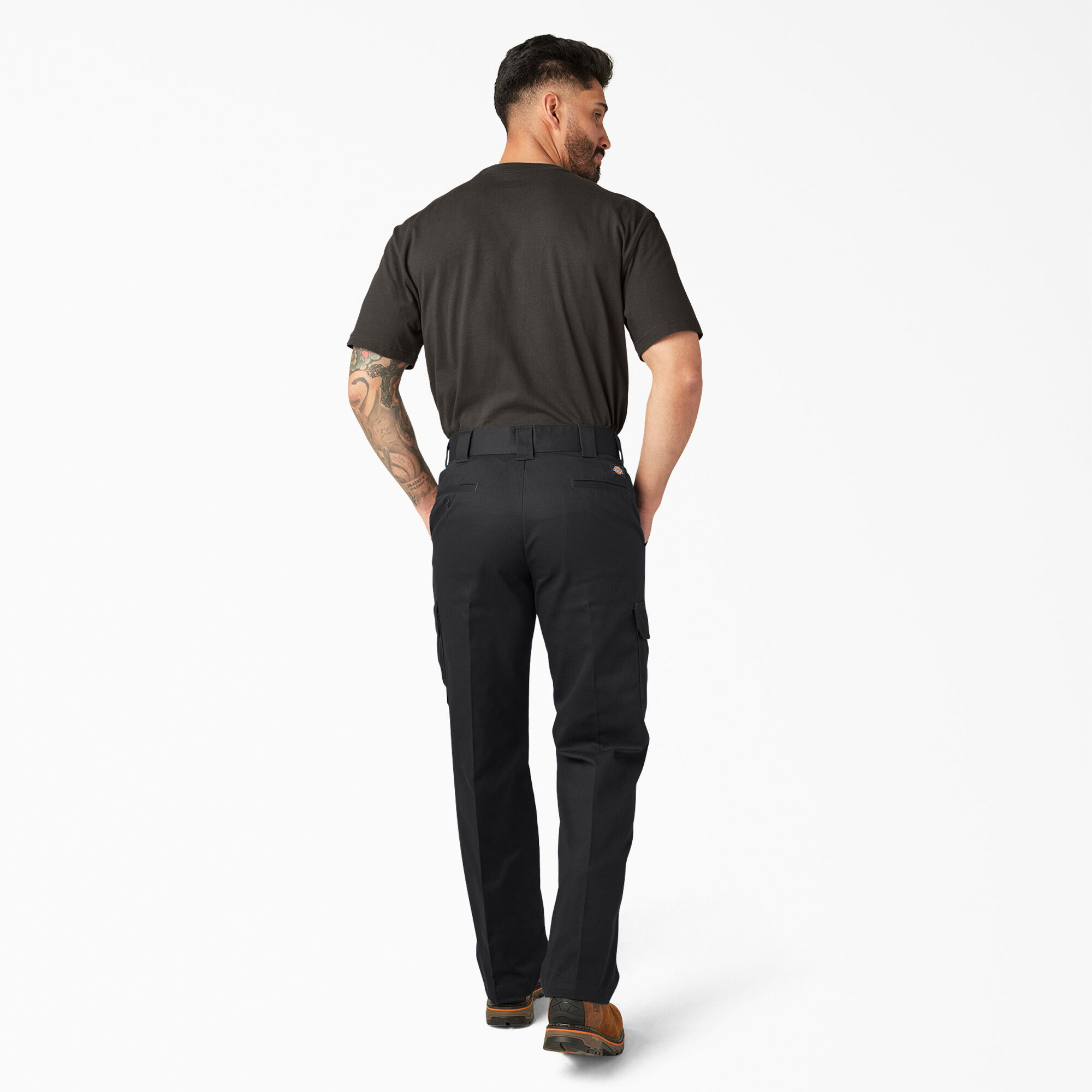 Dickies pleated work pants with outlet cell phone pocket