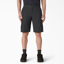 11&quot; Active Waist Cooling Cargo Shorts - Black &#40;BK&#41;