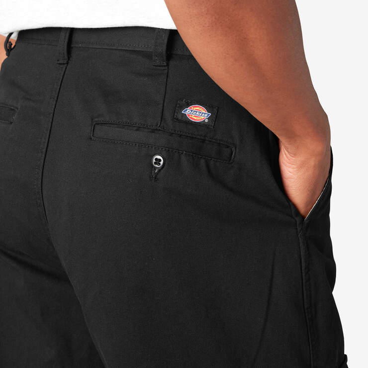 Pantalon cargo ample à jambe droite - Rinsed Black (RBK) numéro de l’image 10