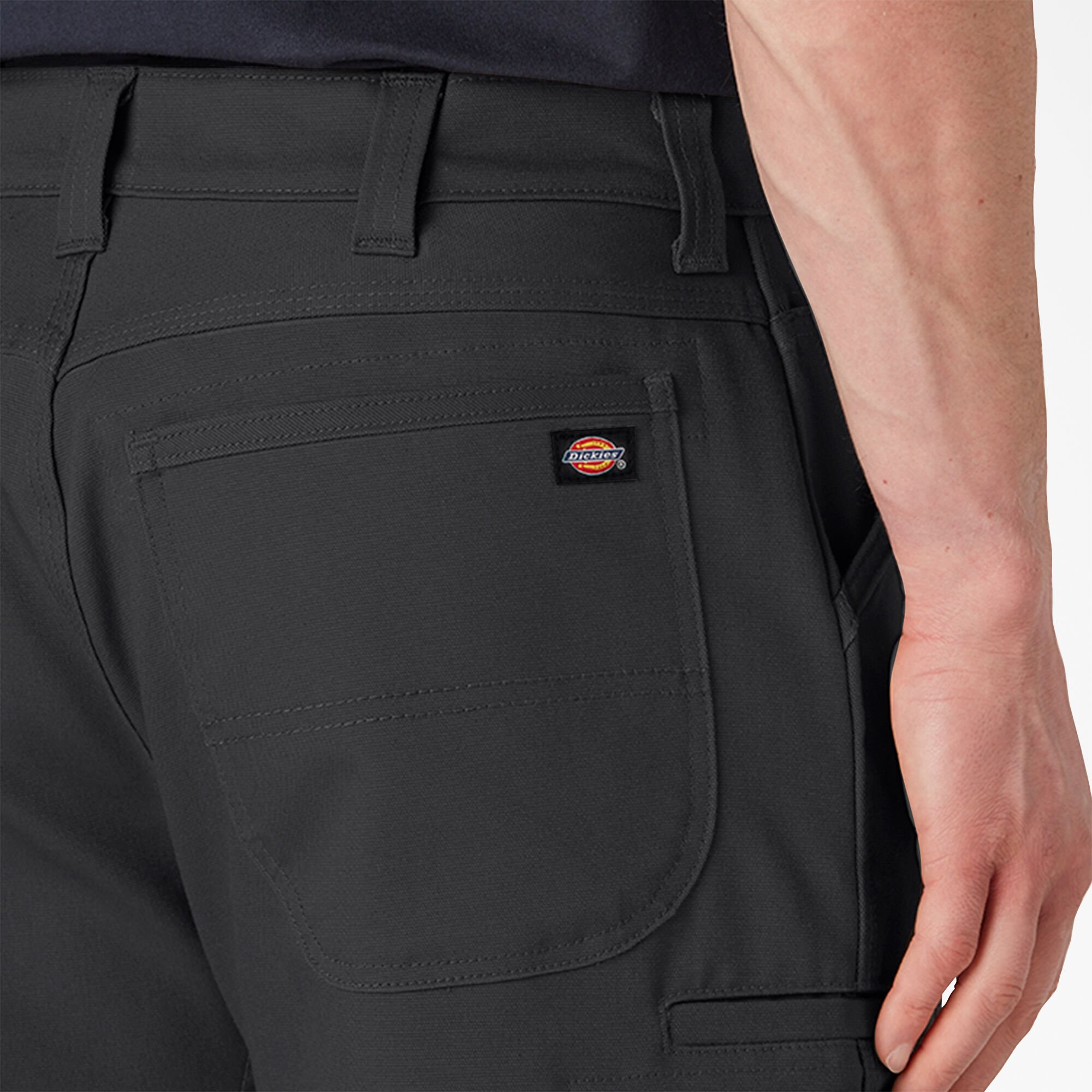 Dickies pleated work pants with outlet cell phone pocket