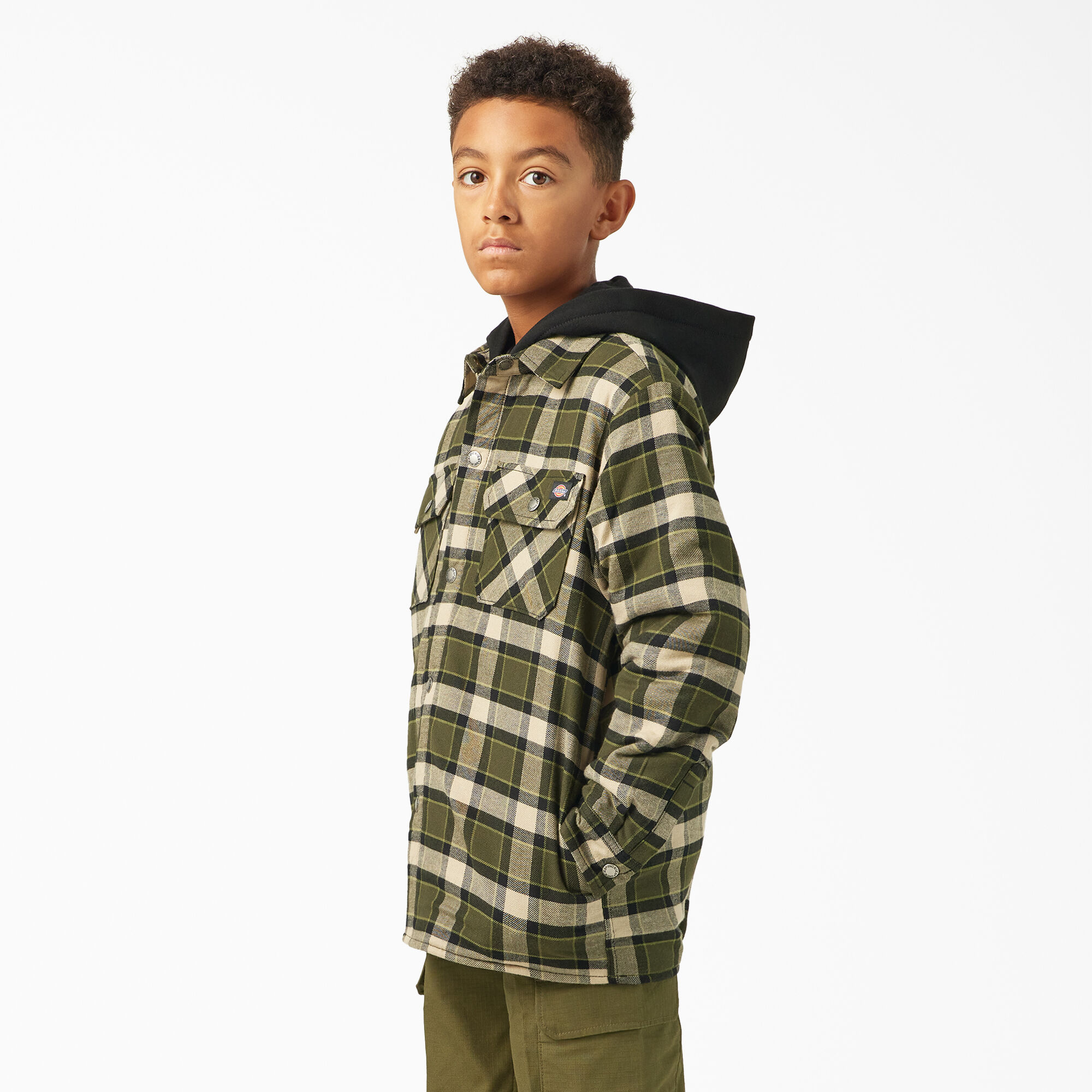 Boys Flannel Shirt Jacket Dickies Canada