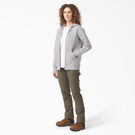 Women&#39;s Heavyweight Full-Zip Fleece Hoodie - Heather Gray &#40;HG&#41;