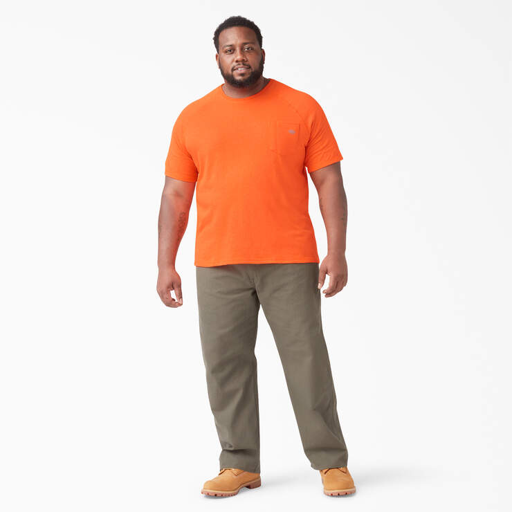 T-shirt rafraîchissant à manches courtes et à poche - Bright Orange (BOD) numéro de l’image 8