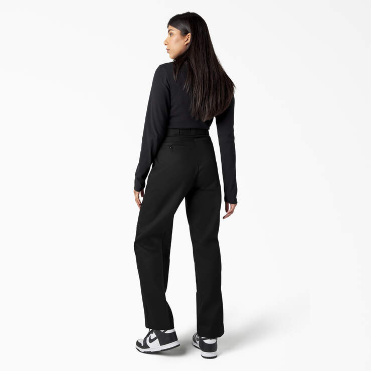 Pantalon de travail de coupe ample à genoux renforcés pour femmes - Black (BK) numéro de l’image 6