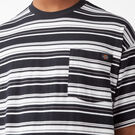 T-shirt &agrave; poche ray&eacute; &agrave; manches courtes - Black Variegated Stripe &#40;BSA&#41;