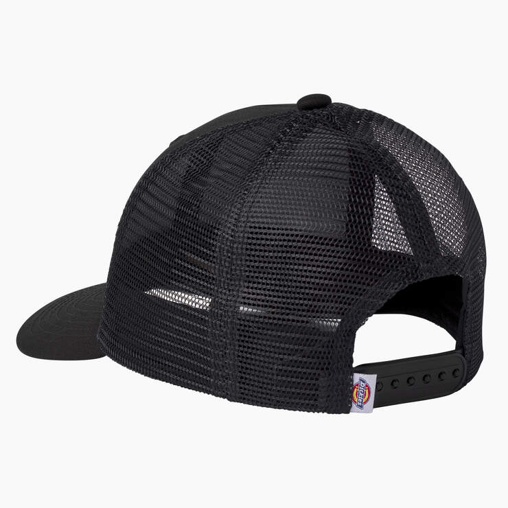Low Pro Workwear Patch Trucker Hat - Black (BK) image number 2