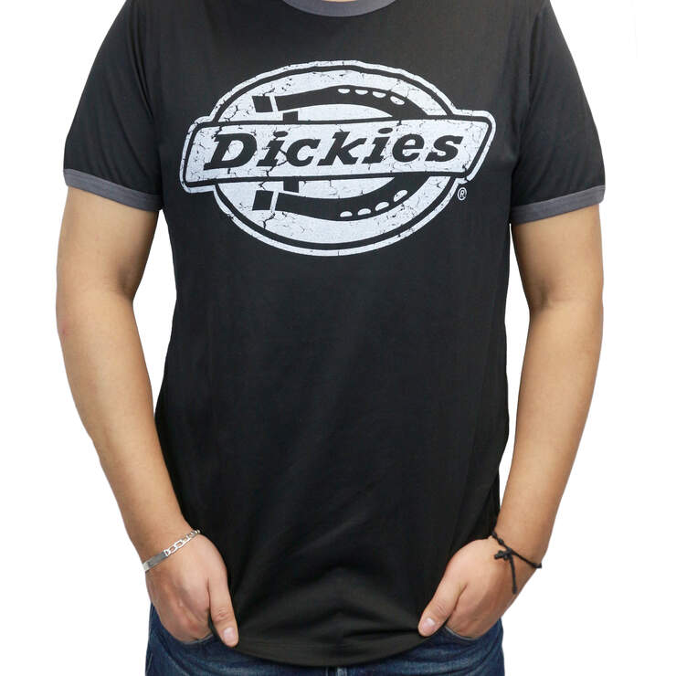 Dessin hommes – T-shirt MC 60/40 - Black (BK) numéro de l’image 1