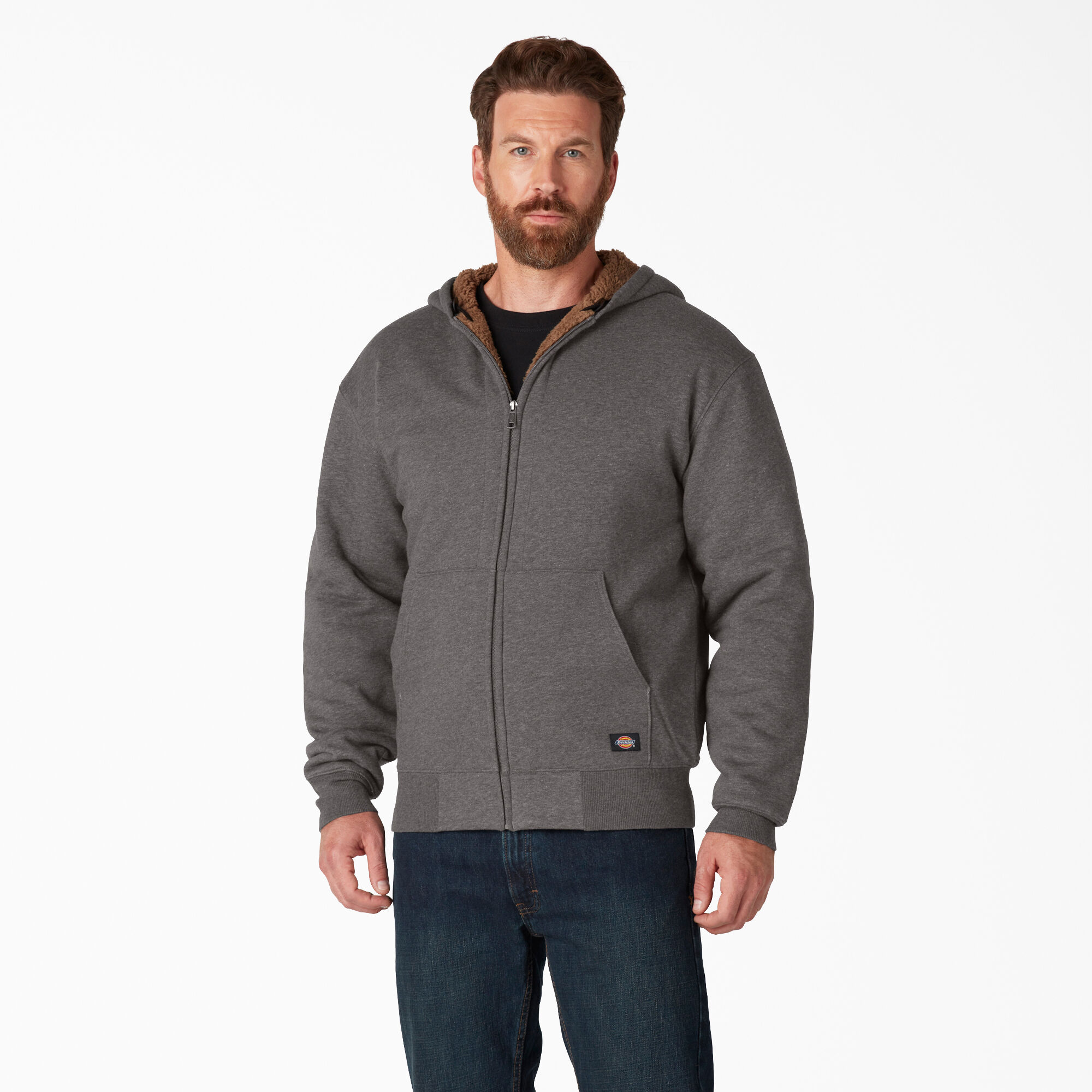 High Pile Fleece Lined Full Zip Hoodie Dickies Canada
