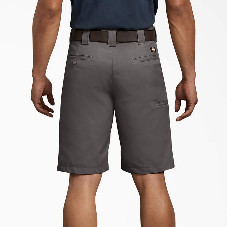 Regular Fit Work Shorts, 11" - Gravel Gray (VG) image number 3