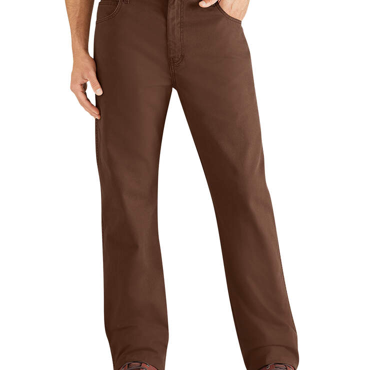 Pantalon en coutil à 6 poches - Rinsed Timber Brown (RTB) numéro de l’image 1