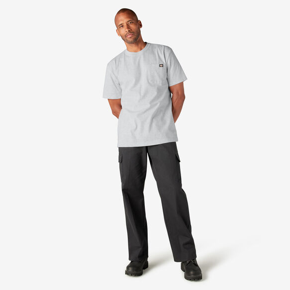 Heavyweight Short Sleeve Pocket T-Shirt - Ash Gray &#40;AG&#41;