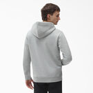 Fleece Embroidered Chest Logo Hoodie - Heather Gray &#40;HG&#41;