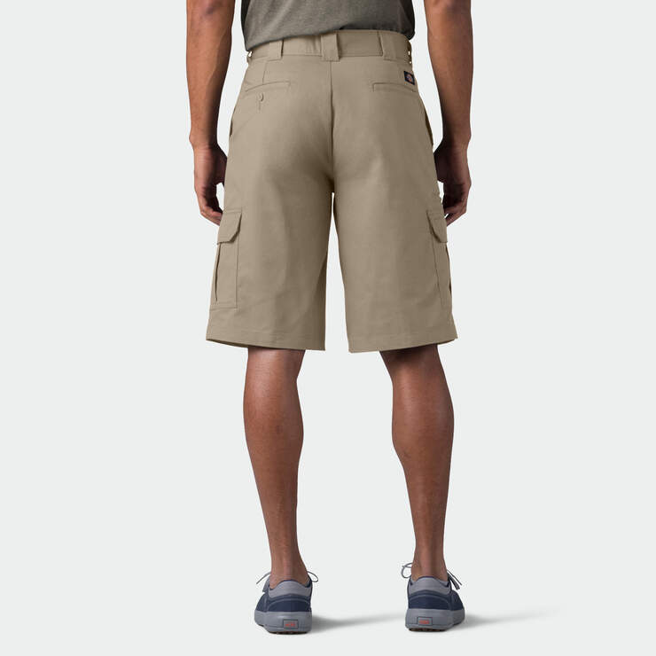 FLEX Relaxed Fit Cargo Shorts, 13" - Desert Sand (DS) image number 2