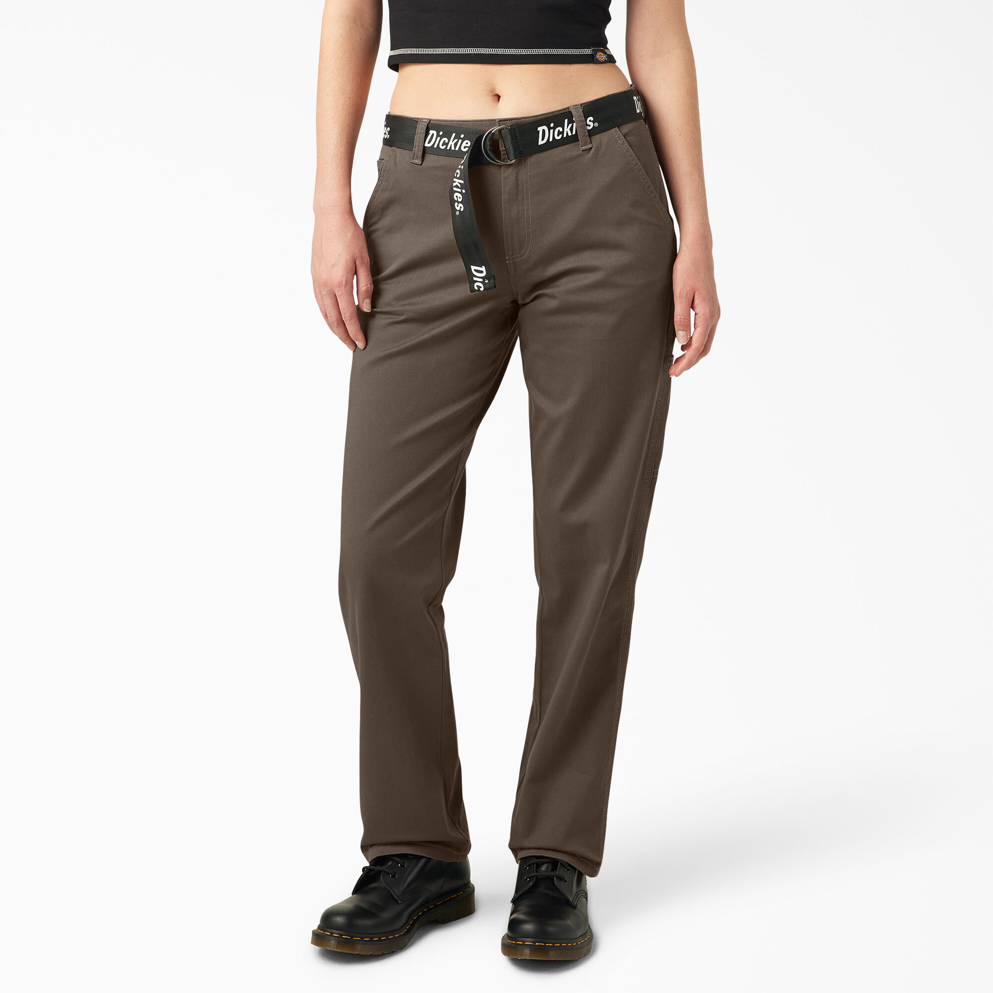 Pantalon menuisier de coupe decontractee pour femmes Dickies Canada