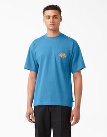 T-shirt &agrave; poche &agrave; manches courtes et &agrave; imprim&eacute; - Bright Cobalt &#40;B2T&#41;