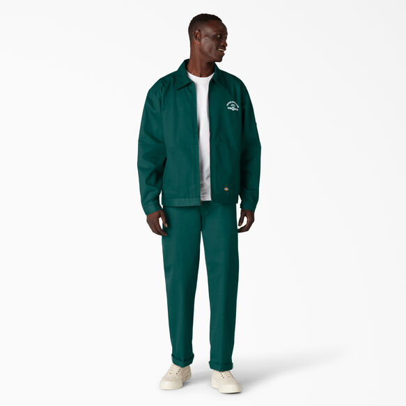 Pantalon de travail &agrave; revers et de coupe standard - Forest Green &#40;FT&#41;