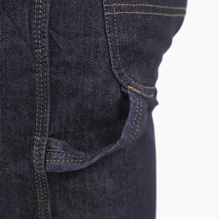 FLEX Regular Fit Carpenter Jeans - Rinsed Indigo Blue (RNB) image number 5