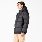 Manteau matelass&eacute; &agrave; capuchon Waldenburg - Black &#40;BKX&#41;