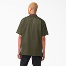 Vincent Alvarez Block Collar Work Shirt - Military Green &#40;ML&#41;