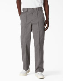 Regular Fit Single Dye Work Pants - Slate Gray Heather &#40;SH1&#41;