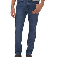 Dickies X-Series Slim Fit Straight Leg 5-Pocket Denim Jean - Medium Indigo Blue (HMI)