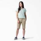 Bermuda Forme parfaite pour femmes, 28&nbsp;cm &#40;11&nbsp;po&#41; - Rinsed Oxford Stone &#40;RDG2&#41;