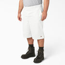 Short de travail ample sans pli, 13&nbsp;po - White &#40;WH&#41;