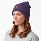 Tuque longue en tricot &agrave; revers - Dusty Purple Heather &#40;U2H&#41;