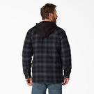 Hydroshield Flannel Shirt Jacket - Black Ink Navy Ombre Plaid &#40;B2P&#41;
