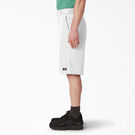 Short de travail ample sans pli, 13&nbsp;po - White &#40;WH&#41;