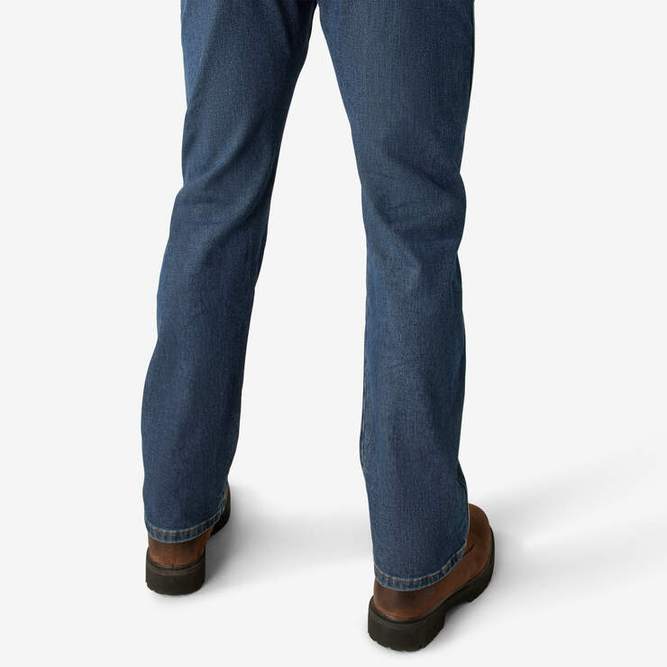 FLEX Lined Regular Fit 5-Pocket Jeans - Stonewashed Indigo (SIWR) image number 8