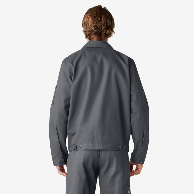 Unlined Eisenhower Jacket - Charcoal Gray (CH) image number 2