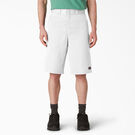 Short de travail ample sans pli, 13&nbsp;po - White &#40;WH&#41;